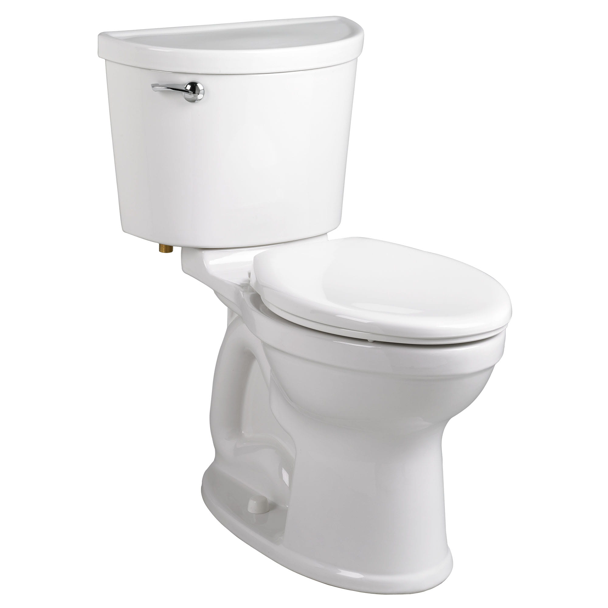 Champion PRO Two Piece 128 gpf 48 Lpf Chair Height Elongated Toilet Less Seat WHITE